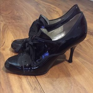 Dolce & Gabbana patent leather stiletto loafer